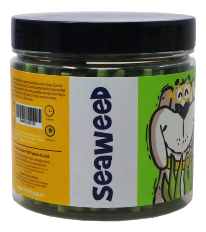 Ranch Dental Stix Dog Treats Seaweed Flavour Jar (220 gm)