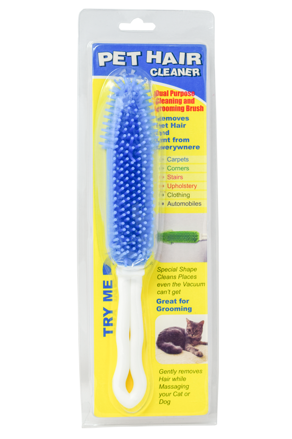 Rubber Bristle Brush for Dogs and Cats