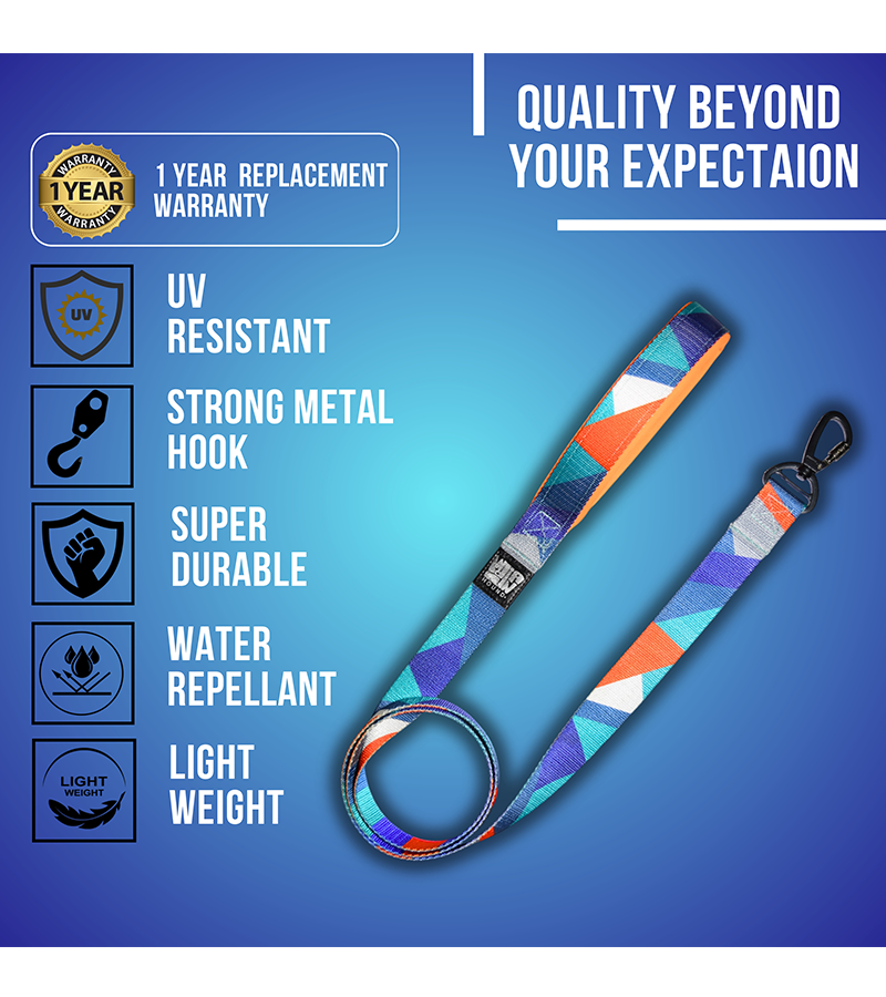 Indian Hound Nylon Printed Leash For Dogs