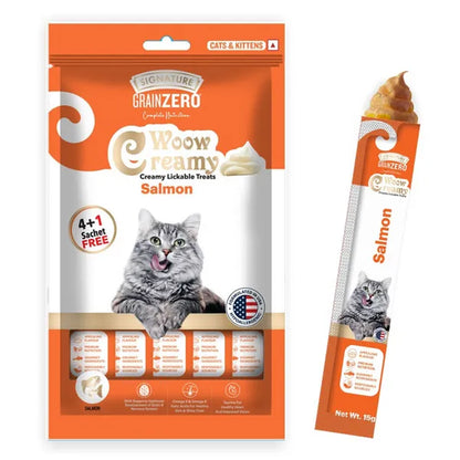 Signature Grain Zero Lickable Creamy Cat Treats 75g