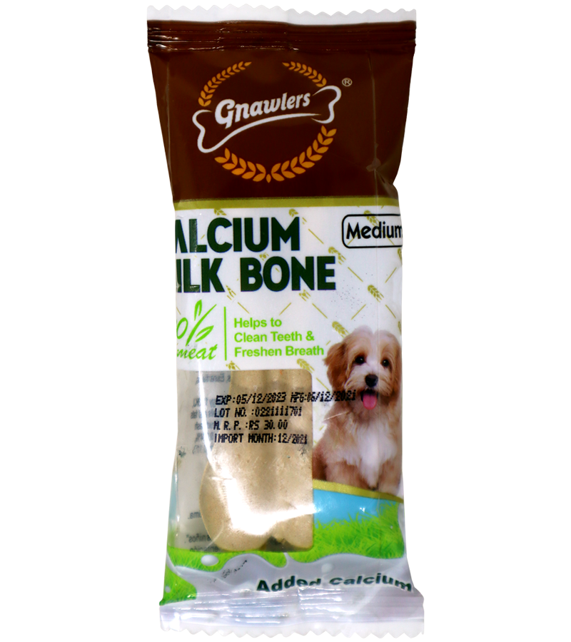Gnawlers Calcium Bone (1 Pc) for Dogs