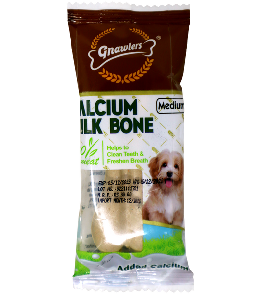 Gnawlers Calcium Bone (1 Pc) for Dogs