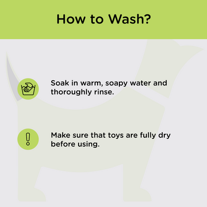 Drools Non Toxic Rubber Hole Ball Teething Toy for Puppies and Dogs | For Aggressive Chewers