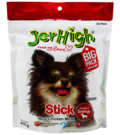 JerHigh  Dog Treats 400 Gm, Fully Digestible Healthy Snack & Training Treat