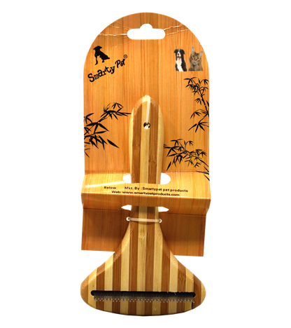 Smarty Pet Bamboo T-Shape Comb for Dogs and Cats
