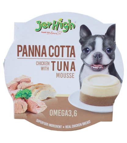 Jerhigh Panna Cotta Chicken Mousse Dog Wet Food