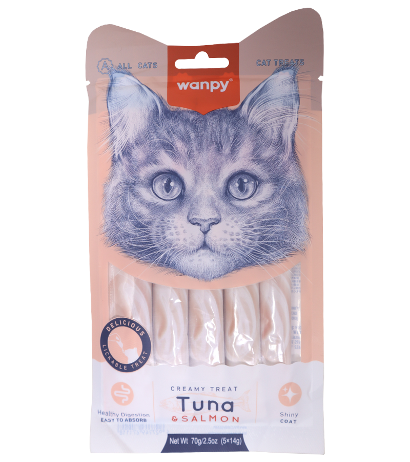 Wanpy Creamy Treat for Cats (5 Pcs)