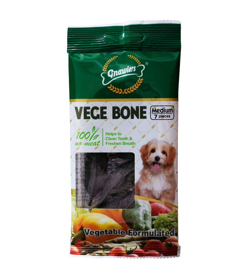 Gnawlers Puppy Snack Vege Bone for Dogs