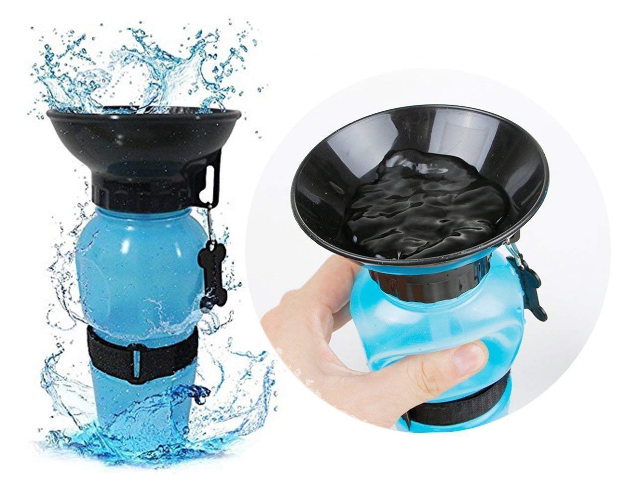 Portable Water Bottle Aqua for Dogs (500ml)