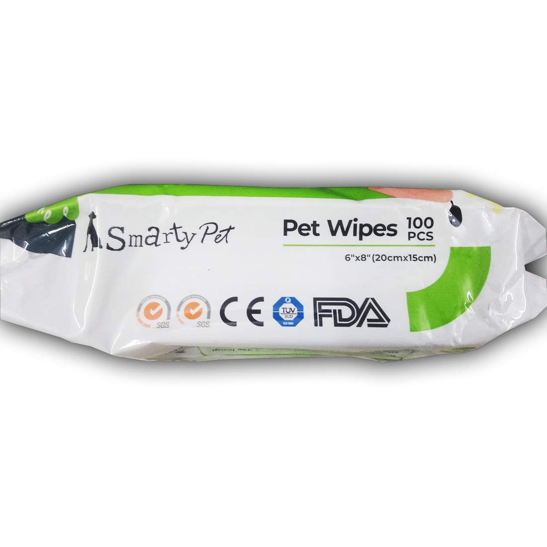 Smarty Pet Wet Tissue (100 Sheets) for Dogs and Cats